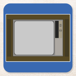 Ein bisschen vom 60er. rechteckiger pappuntersetzer