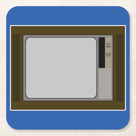 Ein bisschen vom 60er. rechteckiger pappuntersetzer (Vorderseite)