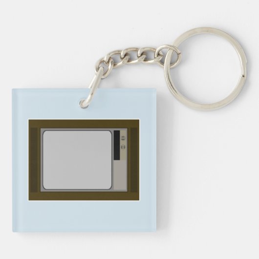 Ein bisschen vom 60er. schlüsselanhänger (Rückseite)