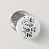 Ein bisschen Yankee Button (Vorne & Hinten)