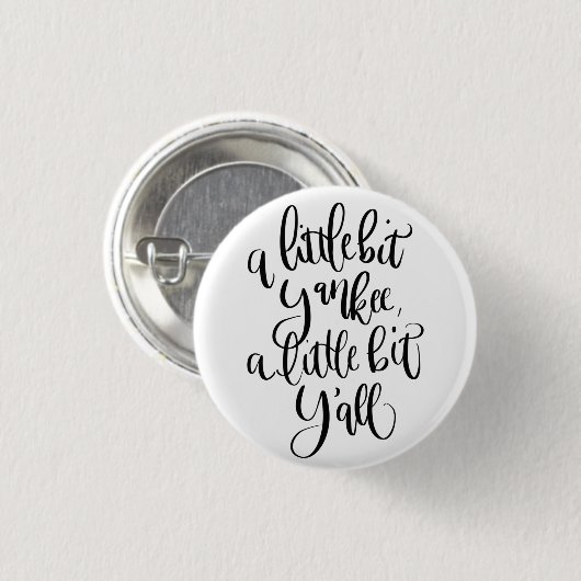 Ein bisschen Yankee Button (Vorne & Hinten)