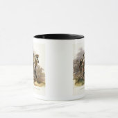 Ein Blackfoot Inder zu Pferd, überziehen 19 von Tasse (Zentrum)