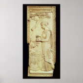 Ein Blatt des Symmachi-Diptychs Poster (Vorne)