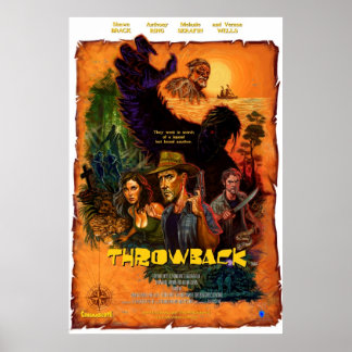 Ein-Blatt-Filmplakat "Throwback" Poster