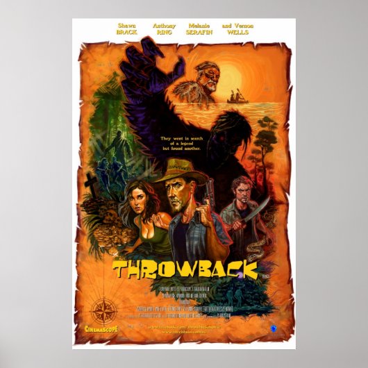 Ein-Blatt-Filmplakat "Throwback" Poster (Vorne)