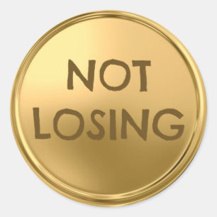 ein Blatt mit sechs Aufklebern, um Fremden zu gebe Runder Aufkleber