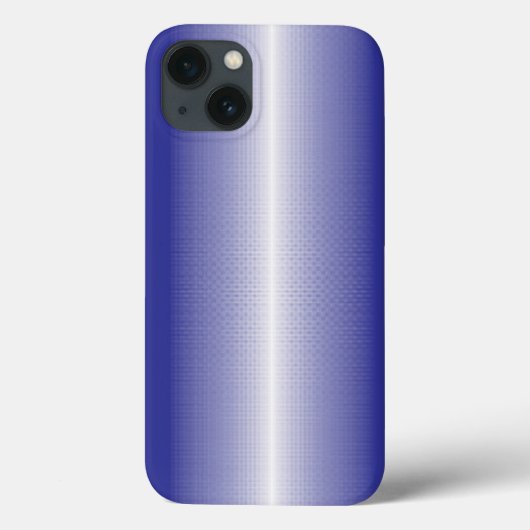 ein blau-weiß gestreifter Hintergrund Case-Mate iPhone Hülle (Rückseite)