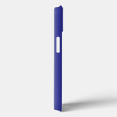 ein blau-weiß gestreifter Hintergrund Case-Mate iPhone Hülle (Rückseite / Rechts)