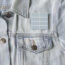 ein blau-weißes Muster mit weißem Hintergrund Button