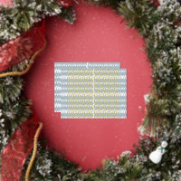 ein blau-weißes Muster mit weißem Hintergrund