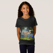 Ein blauer Held T-Shirt (Vorne ganz)