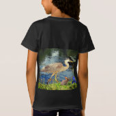 Ein blauer Held T-Shirt (Rückseite)
