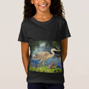 Ein blauer Held T-Shirt