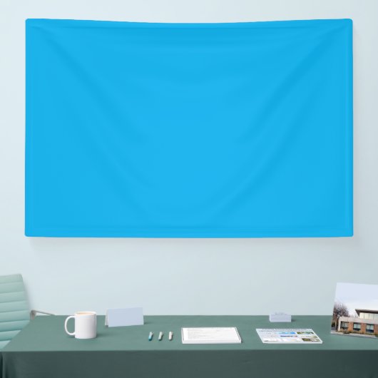 ein blauer Himmel mit einem Flugzeug Banner (Messe)