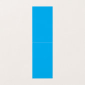 ein blauer Himmel mit einem Flugzeug, das am Himme Visitenkarten (Außenseite Aufgefaltet)