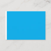 ein blauer Himmel mit einem Flugzeug Platzkarte (Vorderseite)