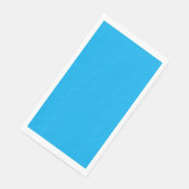 ein blauer Himmel mit einem Flugzeug Serviette (Ecke)