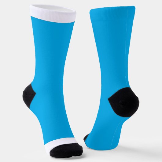 ein blauer Himmel mit einem Flugzeug Socken (Gewinkelt)