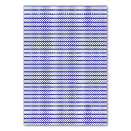 Ein blauer Himmel mit verstreuten weißen Wolken. Tischnummer