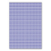 Ein blauer Himmel mit verstreuten weißen Wolken. Tischnummer (Rückseite)