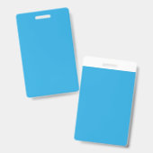 ein blauer Hintergrund mit einer schwarz-weißen Ka Ausweis (Vorder- & Rückseite)