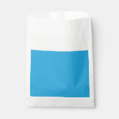 ein blauer Hintergrund mit einer schwarz-weißen Ka Geschenktütchen (Vorderseite)