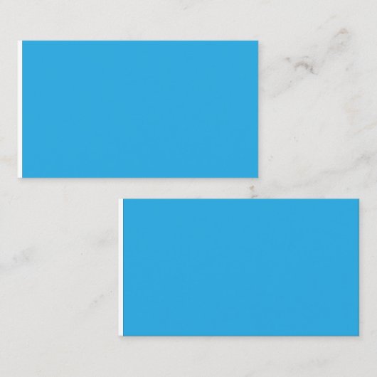 ein blauer Hintergrund mit einer schwarz-weißen Ka Telefonnummerkarte (Vorne/Hinten)