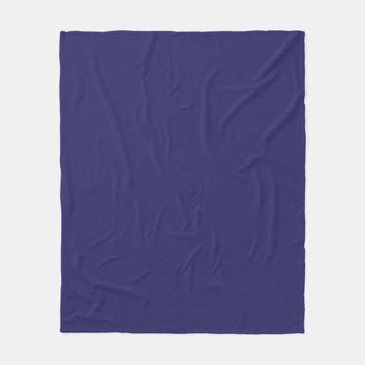 ein blauer Hintergrund mit einer Uhr darauf Fleecedecke (Vorderseite)