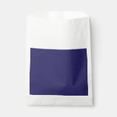 ein blauer Hintergrund mit einer Uhr darauf Geschenktütchen (Vorderseite)