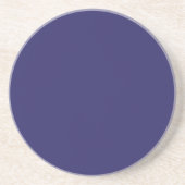 ein blauer Hintergrund mit einer Uhr darauf Getränkeuntersetzer (Vorne)