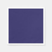 ein blauer Hintergrund mit einer Uhr darauf Serviette (Vorderseite)