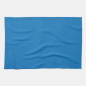 ein blauer Hintergrund mit Geschirrtuch (Horizontal)