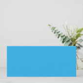 ein blauer Hintergrund mit Menükarte (Stehend Vorderseite)