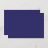 ein blauer Hintergrund mit Uhr Dankeskarte (Vorne/Hinten)