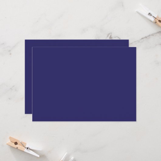 ein blauer Hintergrund mit Uhr Einladung (Vorderseite/Rückseite Beispiel)