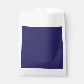 ein blauer Hintergrund mit Uhr Geschenktütchen (Vorderseite)