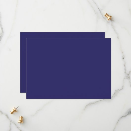 ein blauer Hintergrund mit Uhr Save The Date (Vorderseite/Rückseite Beispiel)