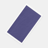 ein blauer Hintergrund mit Uhr Serviette (Ecke)