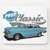 Ein blauer Klassiker Mousepad (Vorne)