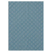 Ein blauer Labyrinth für jede Farbe Tischdecke (Vorderseite)