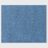 Ein blauer Teppich mit einer strukturierten Oberfl Geschenkpapier (Flach)