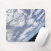 Ein blauer und weißer Teil der Erde Mousepad (Mit Mouse)