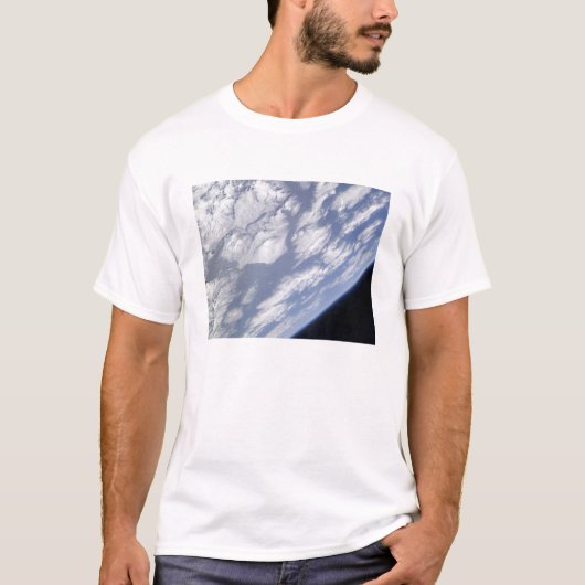Ein blauer und weißer Teil der Erde T-Shirt (Vorderseite)