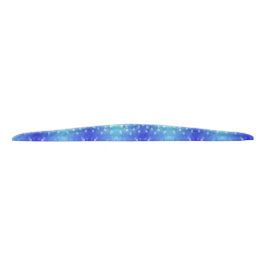 Ein blaues Stirnband mit einem Farbverlauf von hel