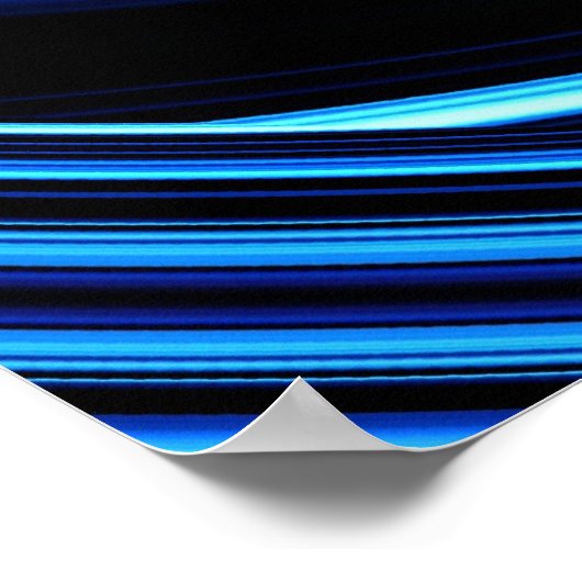 Ein blaues Traumposter Poster (Ecke)