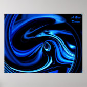 Ein blaues Traumposter Poster (Vorne)