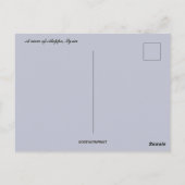 Ein Blick auf Aleppo Syrien Postkarte (Rückseite)