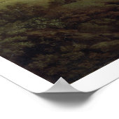 Ein Blick auf Boxhill, Surrey, mit Dorking im Dis Poster (Ecke)