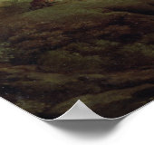 Ein Blick auf Boxhill, Surrey, mit Dorking im Dis Poster (Ecke)