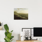 Ein Blick auf Boxhill, Surrey, mit Dorking im Dis Poster (Heimbüro)